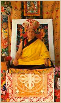 The Eighth Kyabje Dorzong Rinpoche